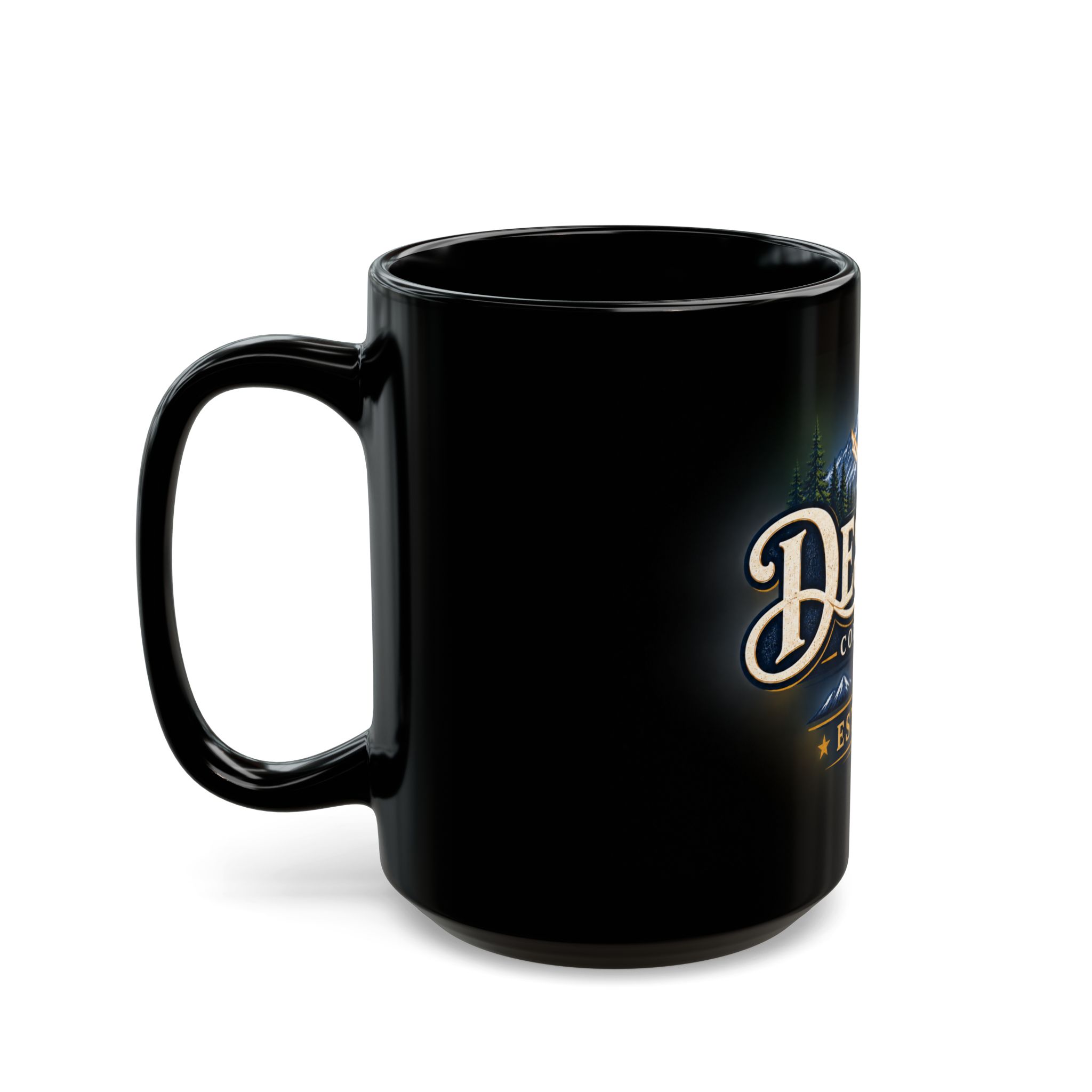 Destiny Est. 1872 Scenic Black Coffee Cup - Image 7