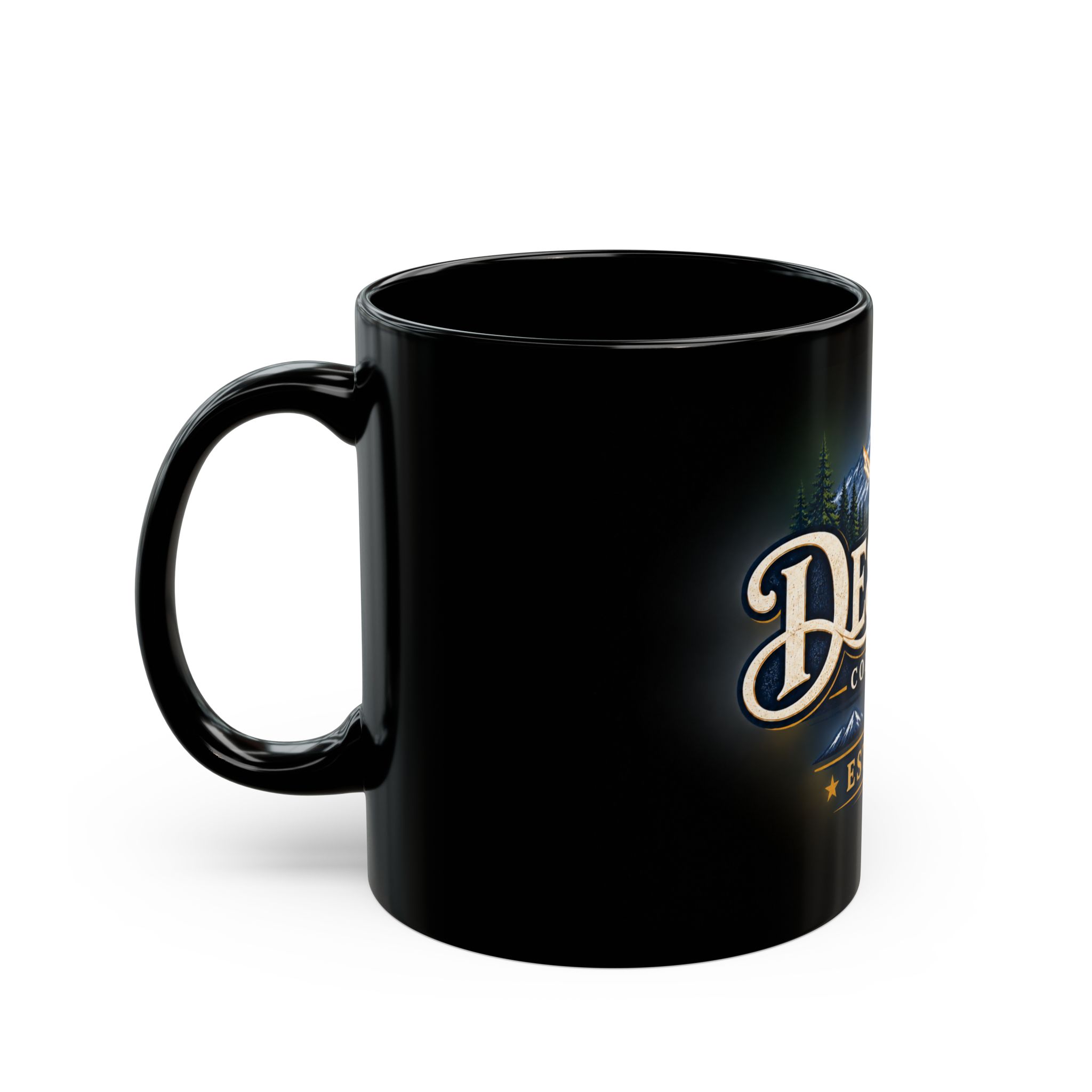 Destiny Est. 1872 Scenic Black Coffee Cup - Image 3